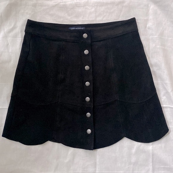 NWT American Eagle Suede Scallop Skirt - Picture 5 of 7